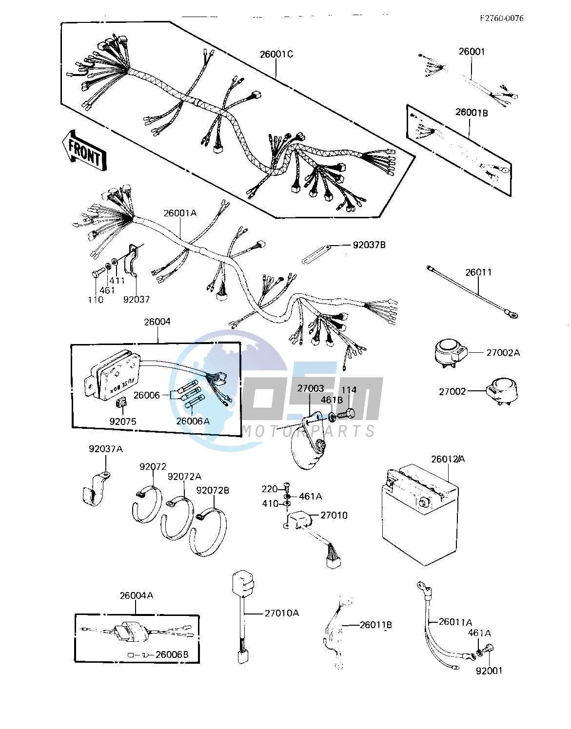 CHASSIS ELECTRICAL EQUIPMENT -- 82-83 A3_A4- -