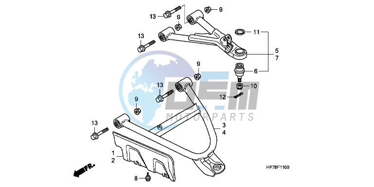 FRONT ARM