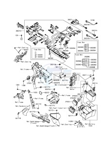 VULCAN_1700_VOYAGER_ABS VN1700BDF GB XX (EU ME A(FRICA) drawing Chassis Electrical Equipment