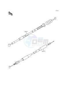 KX 80 R T [KX80] (R2-T3 BIG WHEEL) [KX 80 BIG WHEEL] drawing CABLE