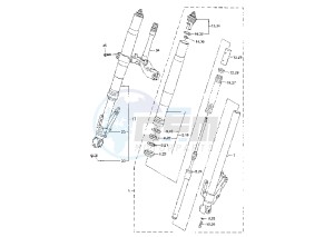 YZF R1 1000 drawing FRONT FORK