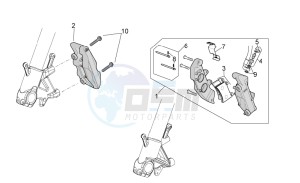 Dorsoduro 750 Factory - ABS drawing Front brake caliper