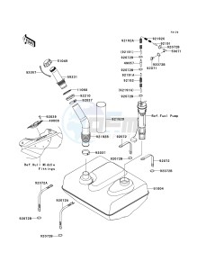 JT 1500 B [ULTRA 250X] (B7F-B8F) B7F drawing FUEL TANK