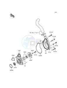 ER-6F EX650EDS XX (EU ME A(FRICA) drawing Water Pump