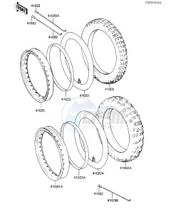 KL 600 B [KL600] (B1-B2) [KL600] drawing WHEELS_TIRES