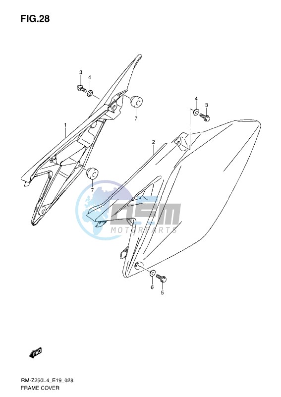 FRAME COVER (L4-L5)