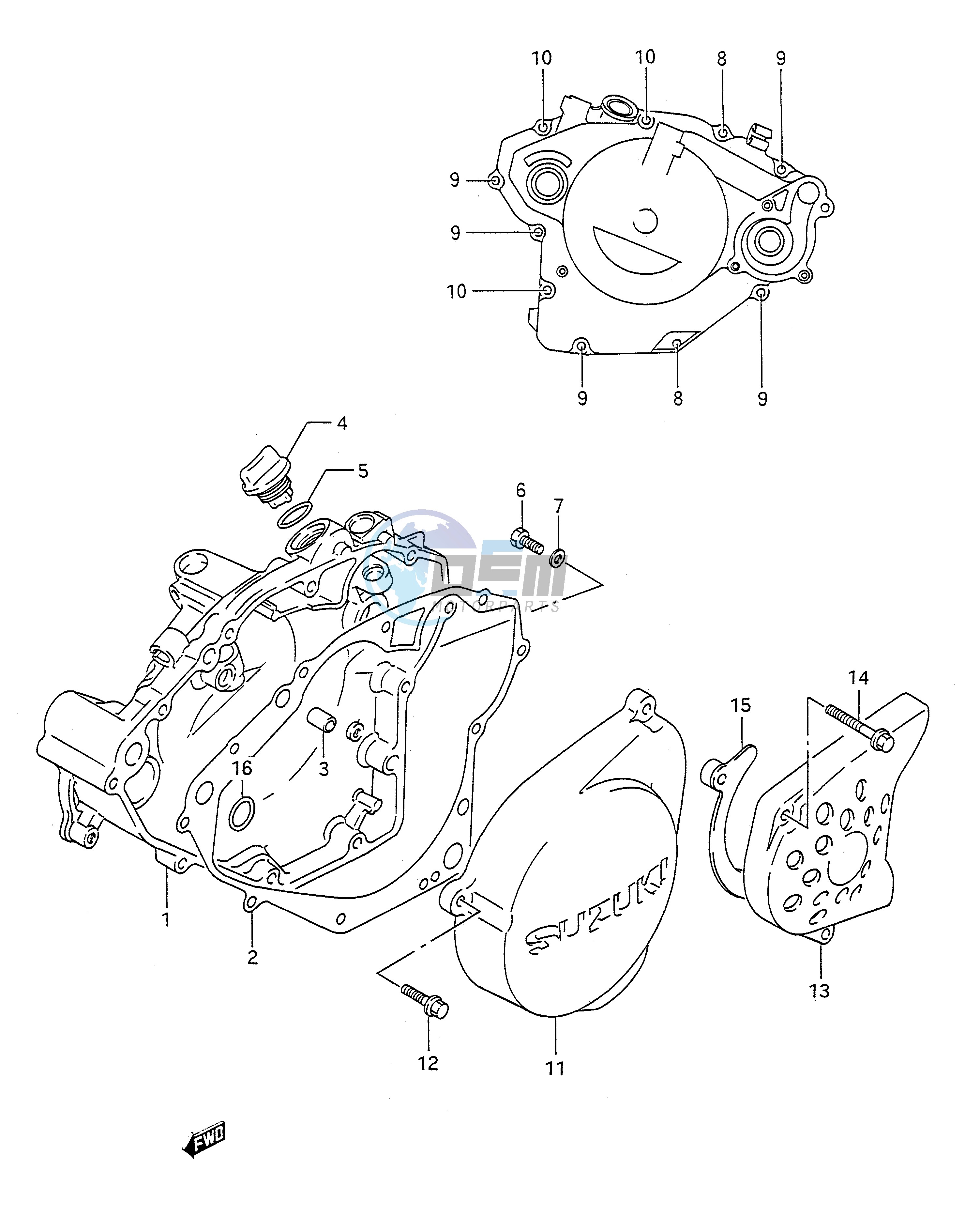 CRANKCASE COVER