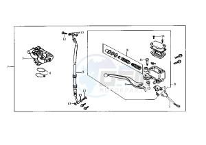 MASK - 50 cc drawing FRONT BRAKE SYSTEM