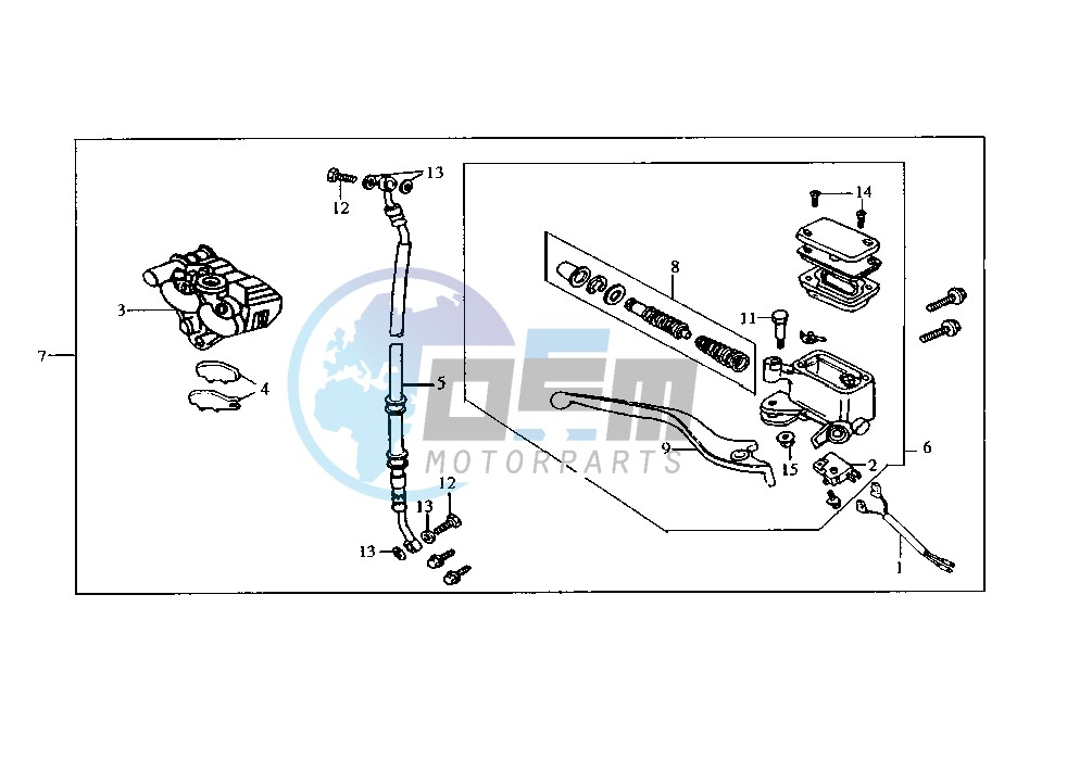 FRONT BRAKE SYSTEM