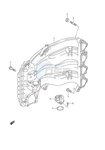 DF 90A drawing Intake Manifold