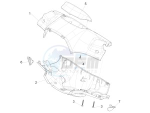 SPRINT 50 4T 3V E4-2020 (NAFTA) drawing Handlebars coverages