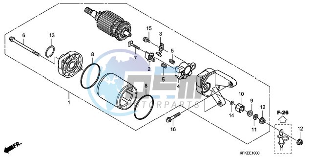 STARTER MOTOR