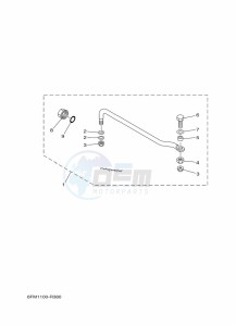 F25GWH drawing STEERING-ATTACHMENT