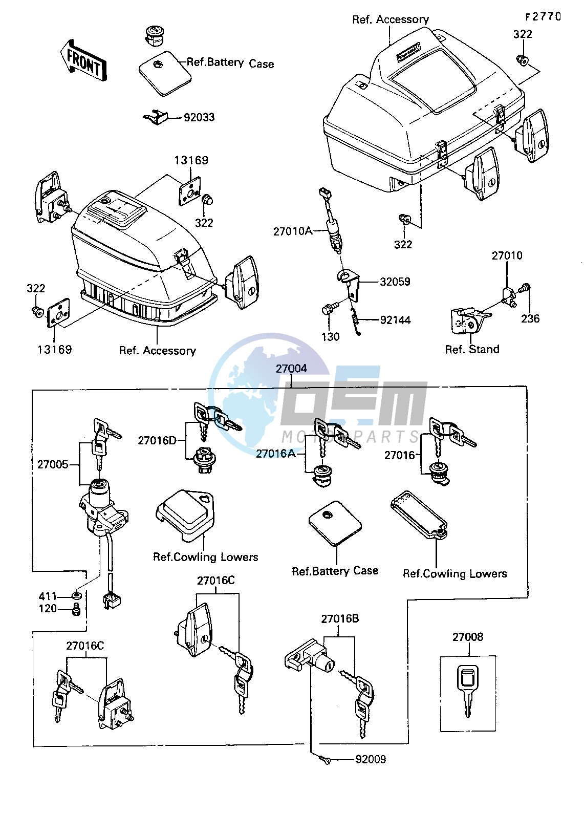 IGNITION SWITCH_LOCKS_REFLECTORS