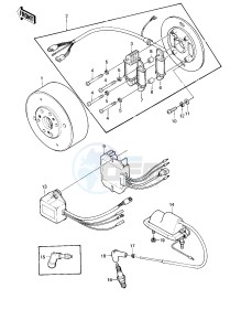 KE 175 D [KE175] (D2-D3) [KE175] drawing IGNITION_GENERATOR_REGULATOR