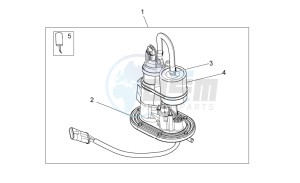 Griso S.E. 1200 8V USA-CND drawing Internal fuel pump