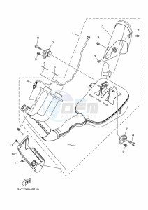 MT-07 MTN690-U (BHH4) drawing EXHAUST