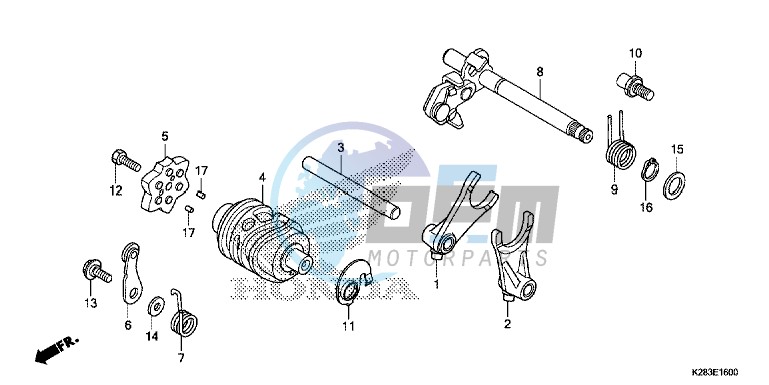 GEARSHIFT DRUM