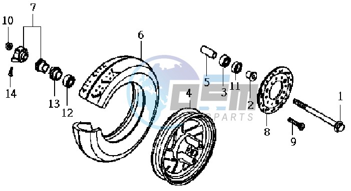 FRONT WHEEL