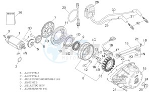 Tuono 1000 drawing Ignition unit