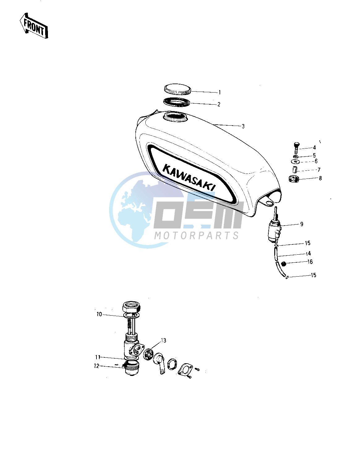 FUEL TANK -- 71 F81M- -