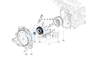 VXL 125 4T 3V drawing Flywheel magneto