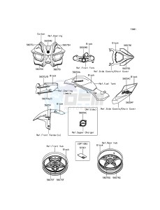 NINJA H2R ZX1000PFF EU drawing Decals