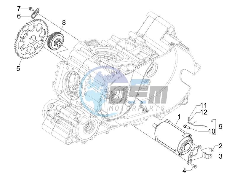 Starter - Electric starter