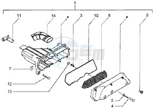 Runner 50 Poggiali drawing Air Cleaner