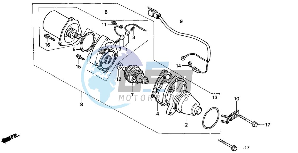 STARTING MOTOR