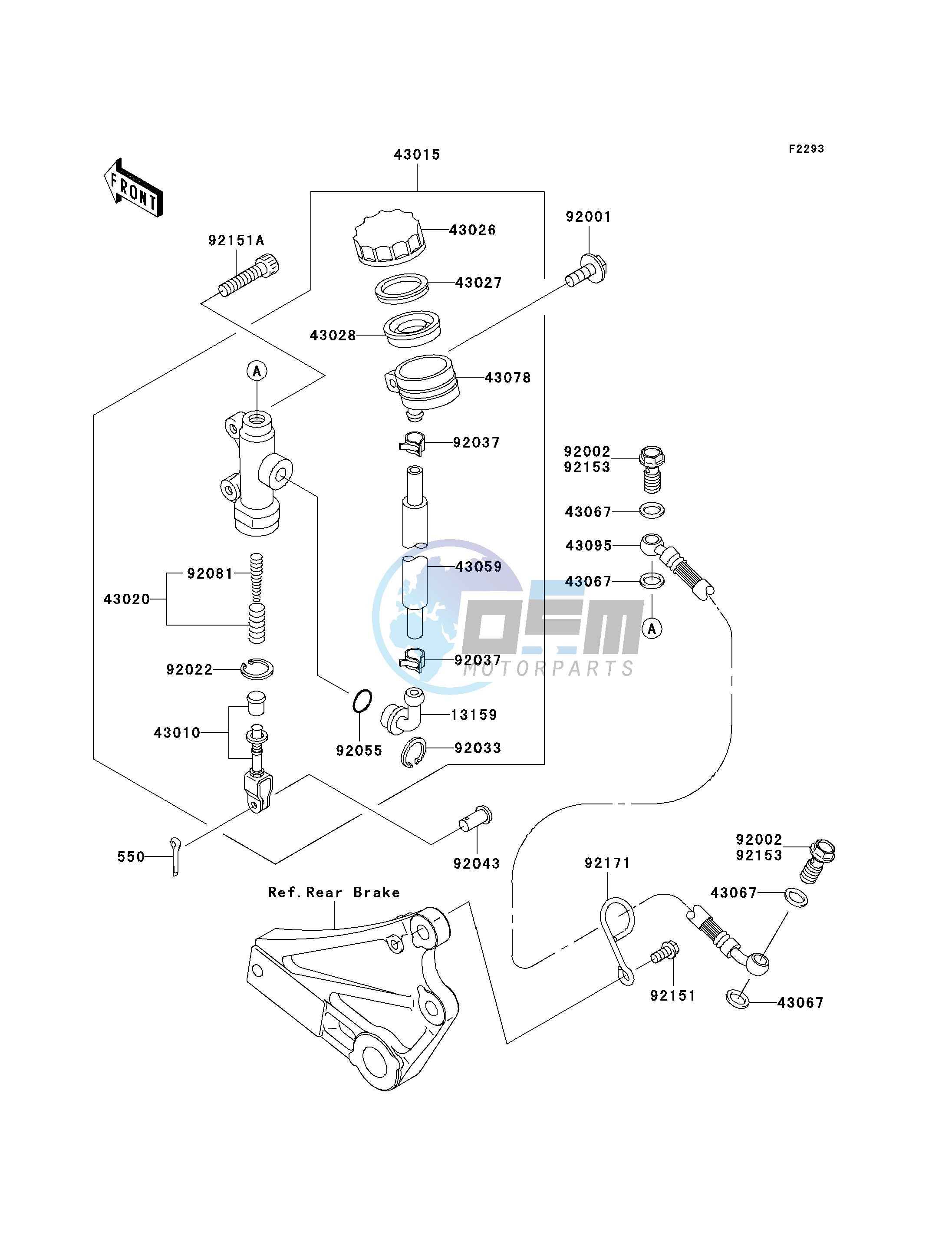 REAR MASTER CYLINDER