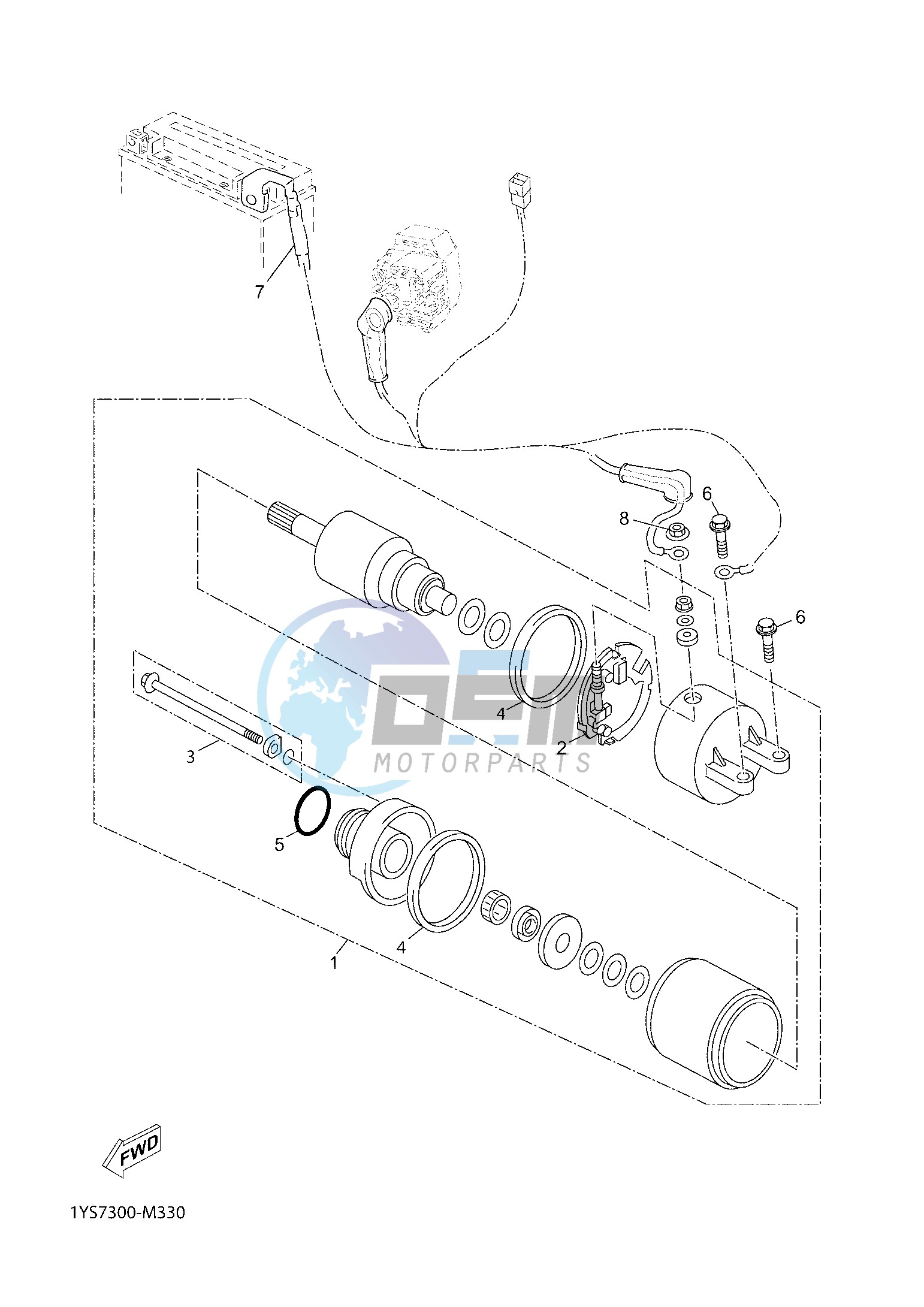 STARTING MOTOR