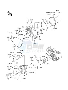 KSF 450 B [KFX450R MONSTER ENERGY] (B8F-B9FB) B9FB drawing ENGINE COVER-- S- -