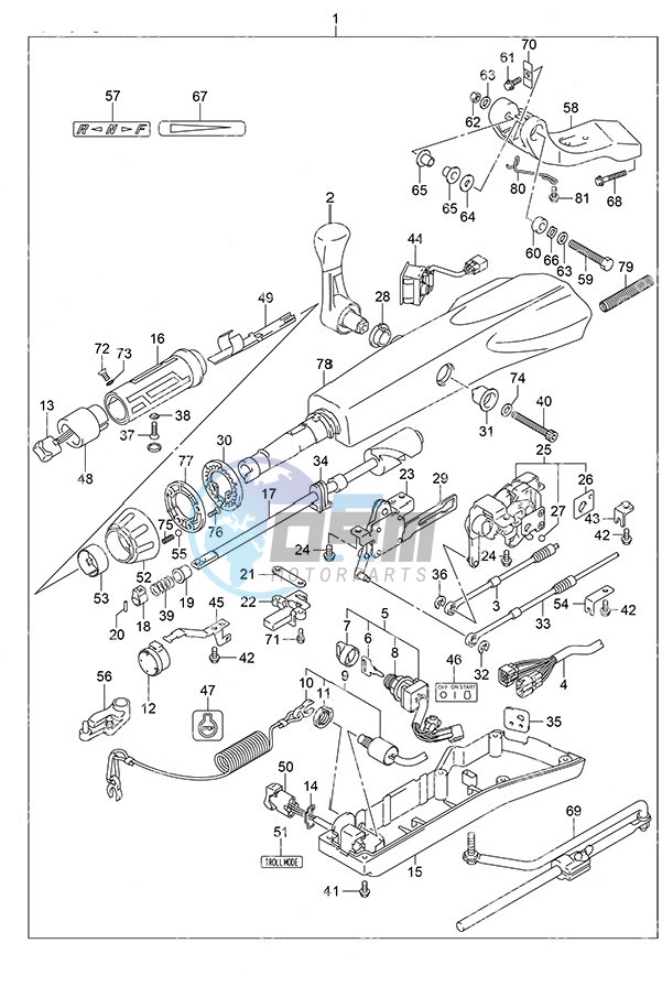 Opt: Tiller Handle