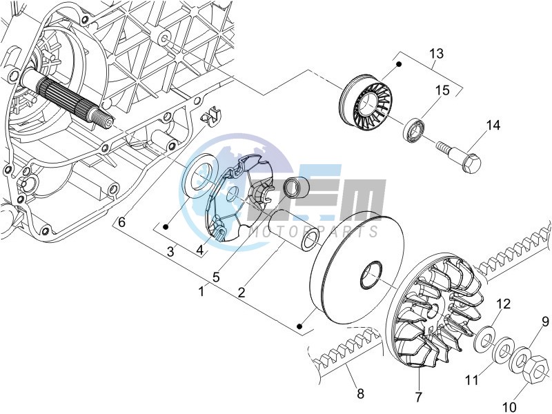 Driving pulley