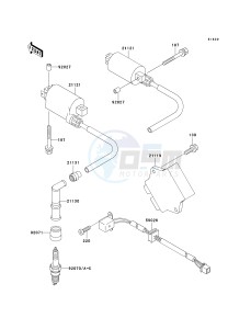 EX 500 D [NINJA 500R] (D6F-D9F) D6F drawing IGNITION SYSTEM