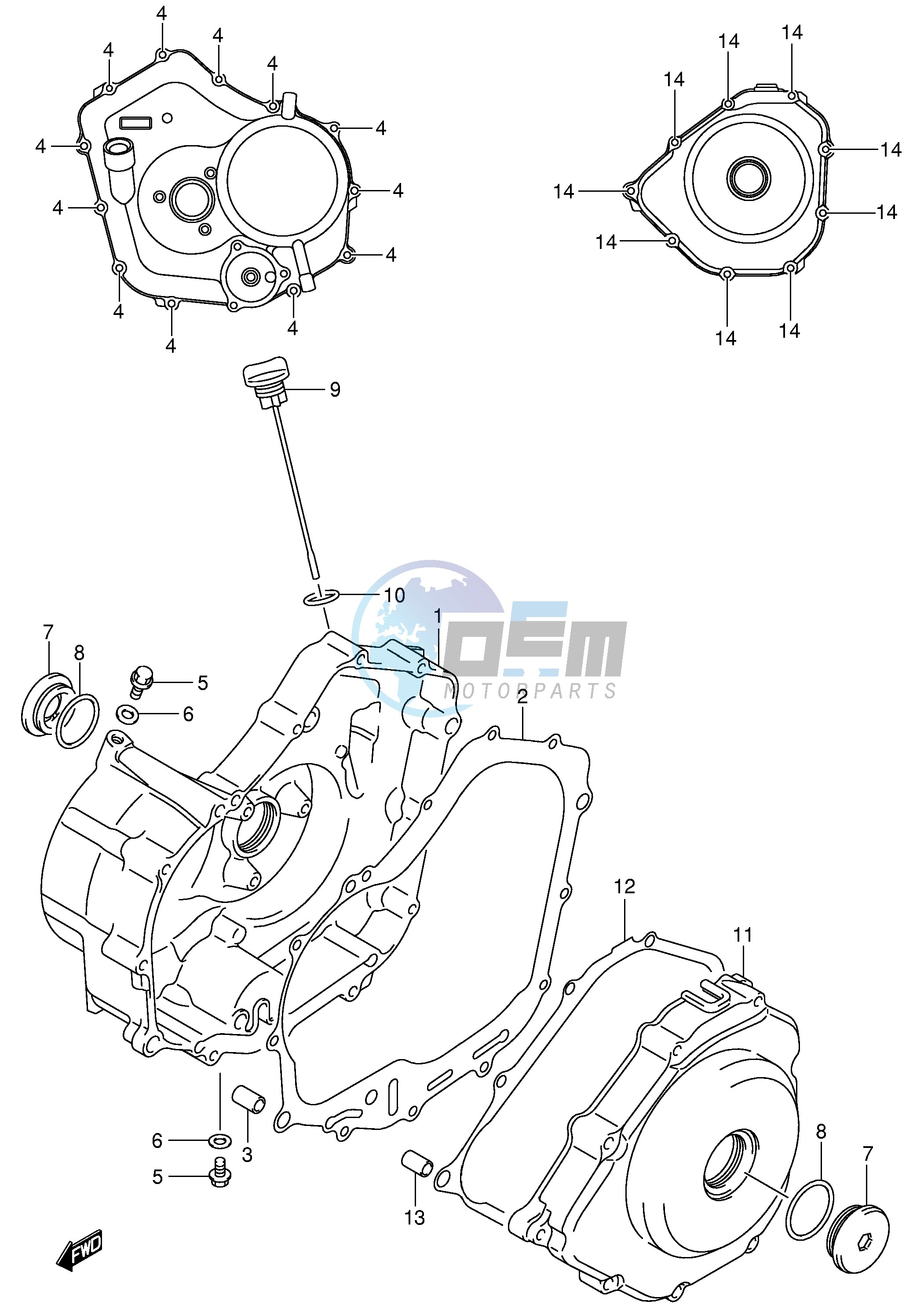 CRANKCASE COVER