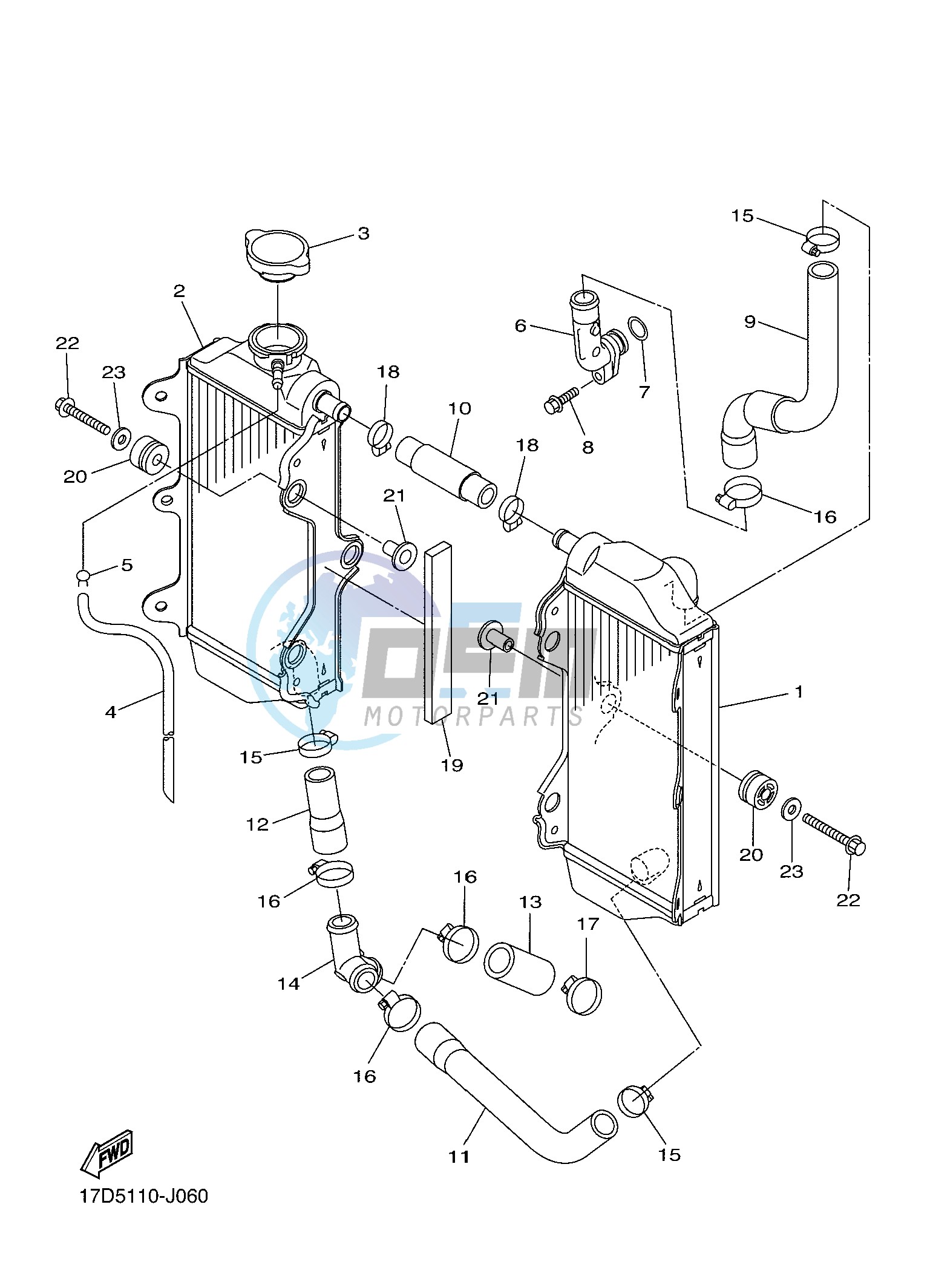 RADIATOR & HOSE