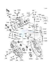 MULE 4010 TRANS 4x4 DIESEL KAF950GCF EU drawing Gear Box