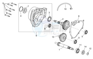 Sport City Cube 125-200 carb e3 drawing Transmission