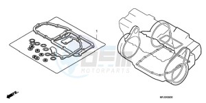 CBR600RA9 Europe Direct - (ED / ABS) drawing GASKET KIT B