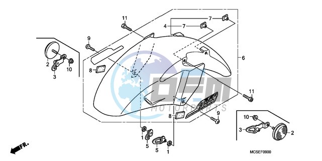 FRONT FENDER