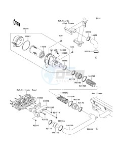 KAF 950 G [MULE 4010 TRANS4X4 DIESEL] (G9F-GAF) GAF drawing AIR CLEANER