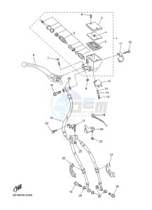 FZ1-N FZ1 (NAKED) 1000 (1EC6) drawing FRONT MASTER CYLINDER