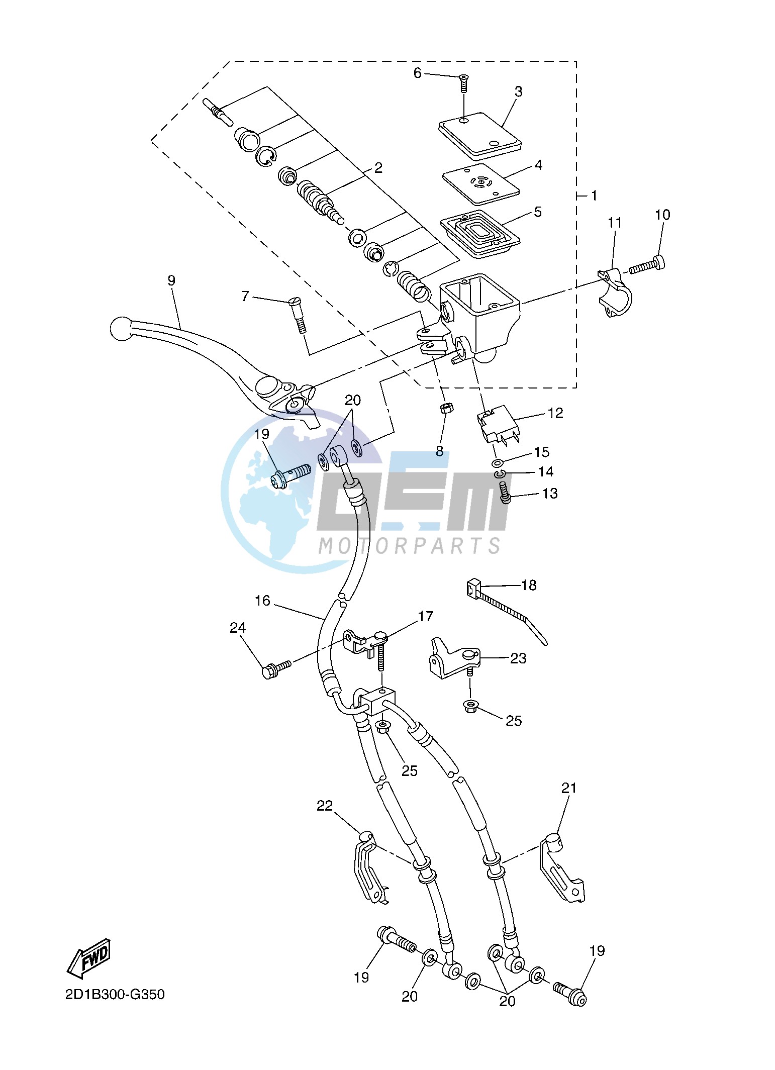 FRONT MASTER CYLINDER