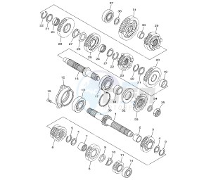 XJ6-N 600 drawing TRANSMISSION