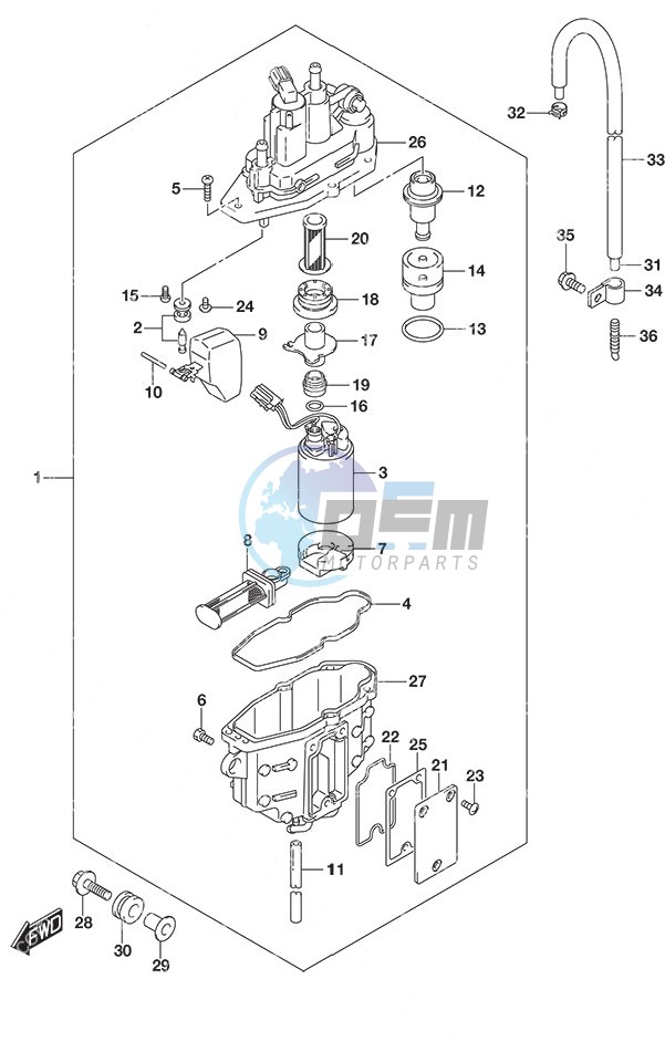 Fuel Vapor Separator