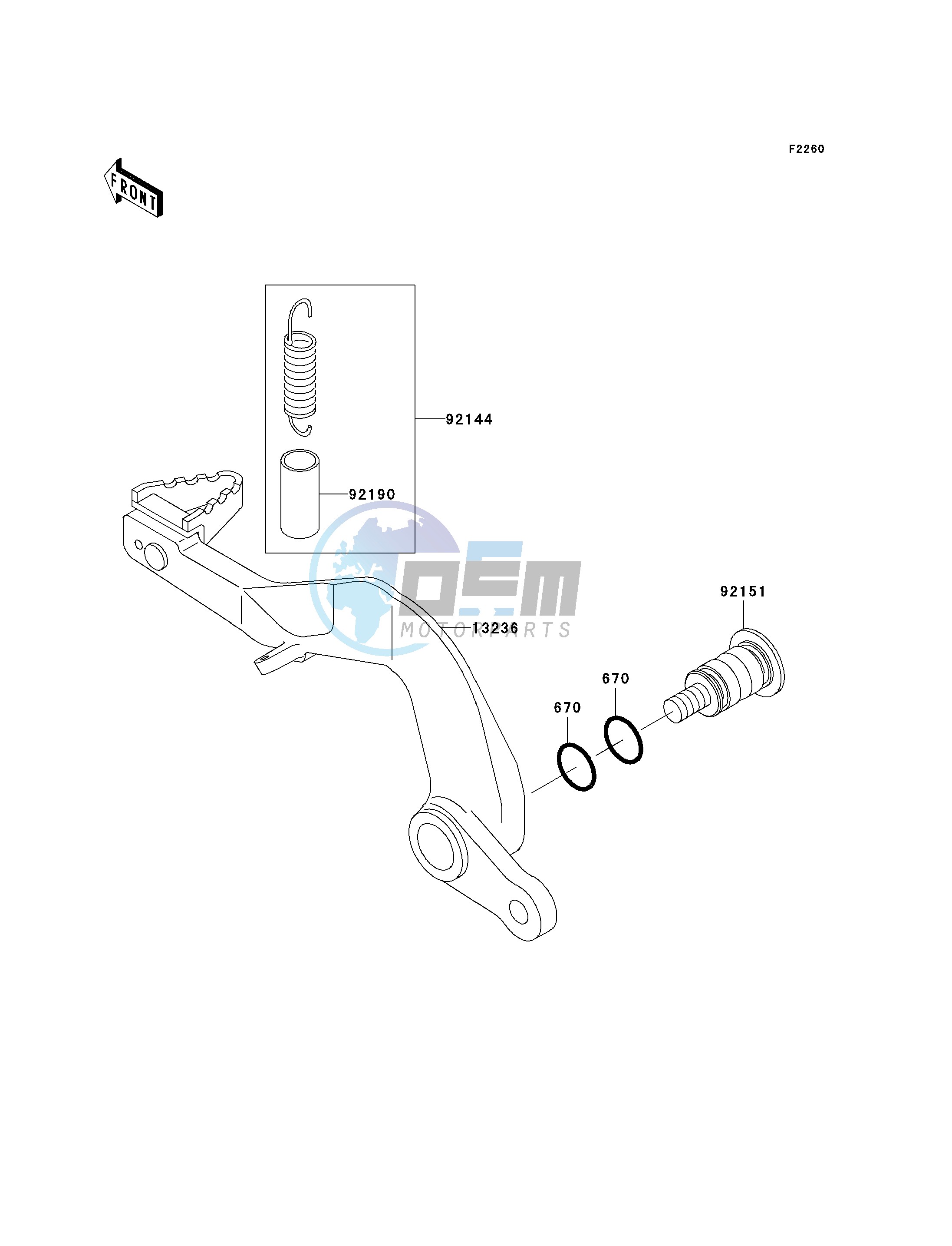 BRAKE PEDAL