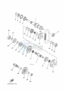 YFM450FWB KODIAK 450 (BHS2) drawing TRANSMISSION