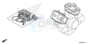 VFR1200XDH 2ED - (2ED) drawing GASKET KIT A